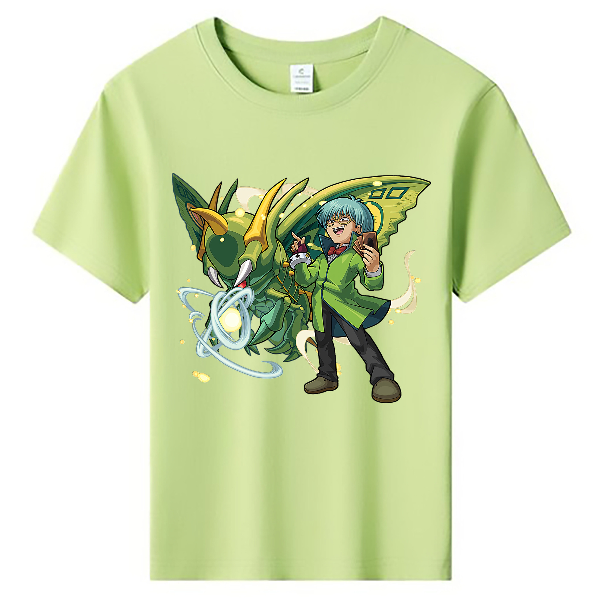 （画像用） 遊☆戯☆王 Yu-Gi-Oh! 綿100％キッズTシャツ（フロントプリント）